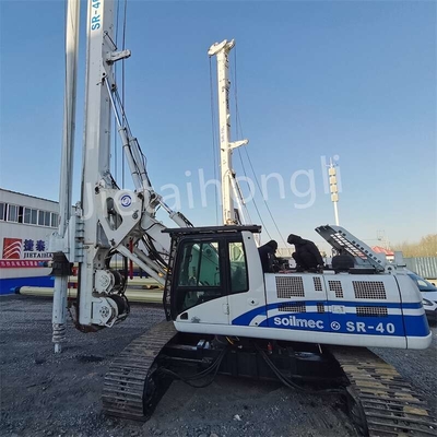 품질  Kelly Miniature Used Rotary Drilling Rig SR40 50M Used Piling Rig For Construction 공장