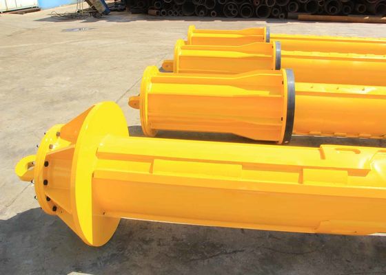 장비 회전식 건조물의 지주를 꿰뚫는 재단 기계 예비품은 마찰과 상호록킹 4 각추관 칼럼 드릴 파이프를 조작합니다