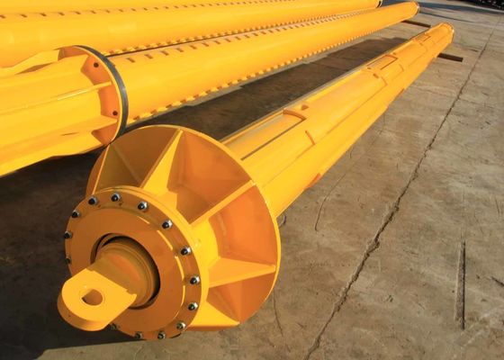 장비 회전식 건조물의 지주를 꿰뚫는 4 각추관인 마찰과 상호록킹 4 각추관 칼럼 드릴 파이프를 조작합니다